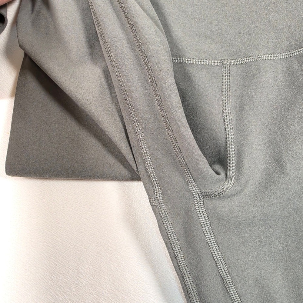 Lululemon Align Leggings Women's 8 High-Rise Crop 21" Graphite Gray Yoga‎ NULU - Picture 11 of 15